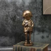 Banksy – DeepSea Diver | Sculpture en bronze, décoration artistique sur la solitude et la communication